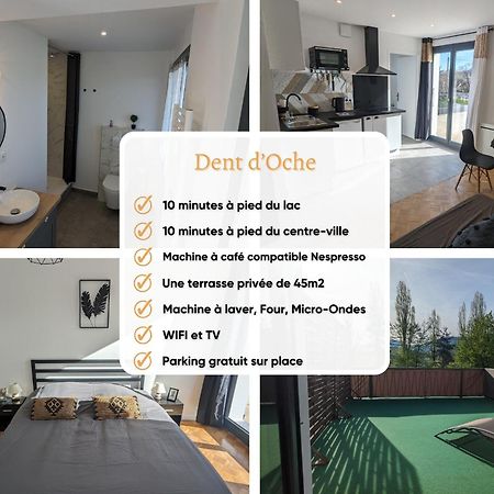 Appartement Cosy Et Moderne - Dent D'Oche à Thonon-les-Bains Extérieur photo