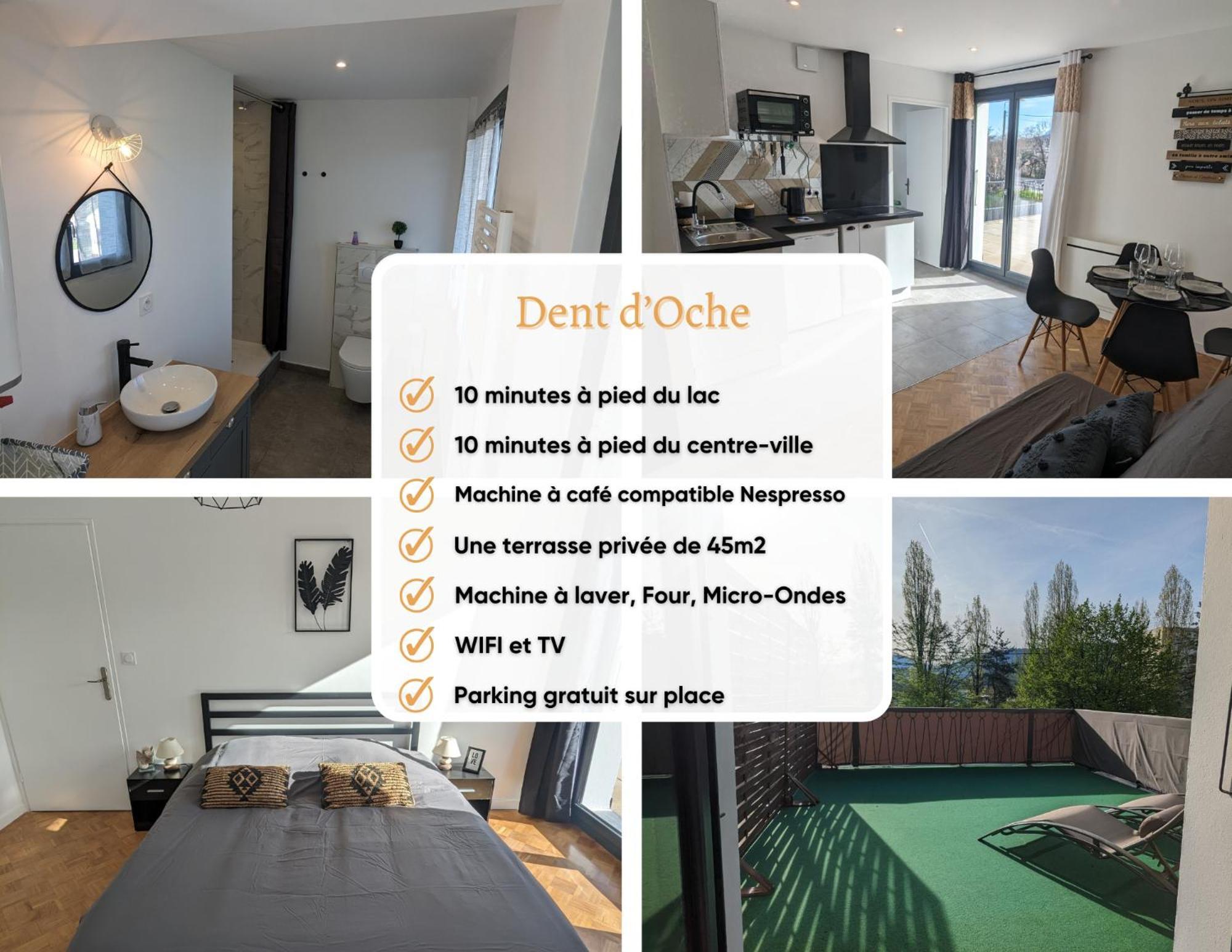 Appartement Cosy Et Moderne - Dent D'Oche à Thonon-les-Bains Extérieur photo