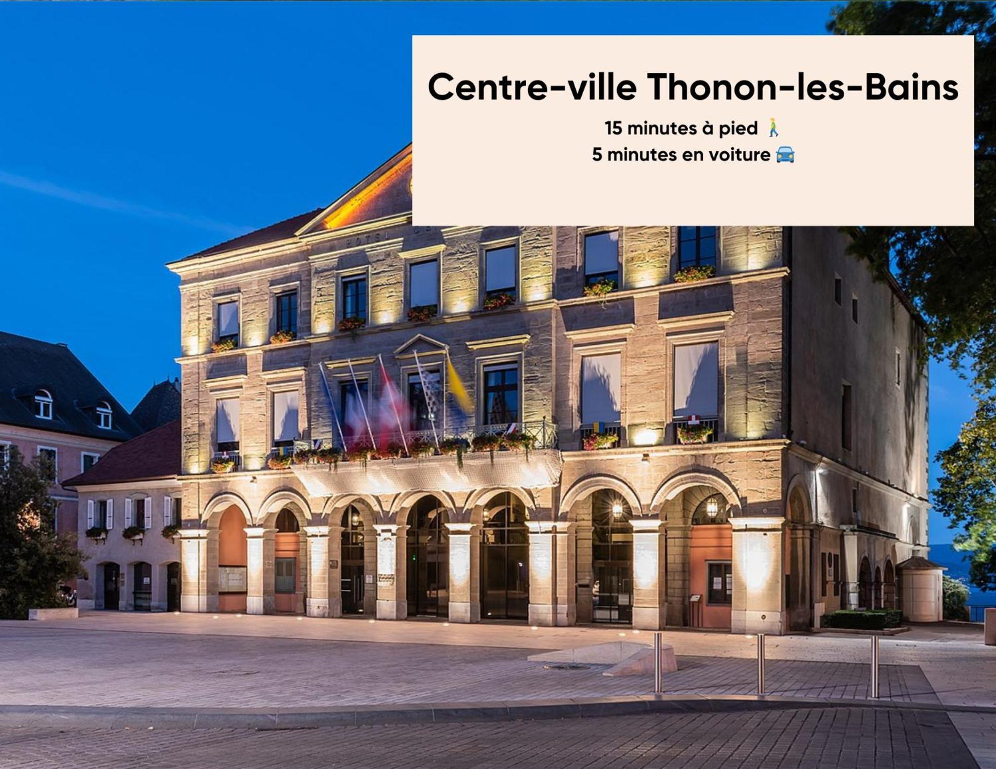 Appartement Cosy Et Moderne - Dent D'Oche à Thonon-les-Bains Extérieur photo